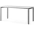 Стол офисный Kobor P-120/70 aluminum/premium 210218 1