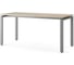 Стол офисный Kobor  P-120/80 aluminum/natural 210288 1