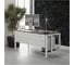Стол офисный Kobor P-120/80 white/chicago 210350 3