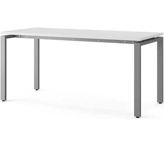 Стол офисный Kobor  P-120/80 aluminum/premium 210225