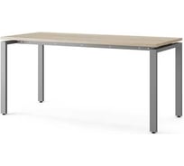 Стол офисный Kobor P-120/60 aluminum/natural 210274