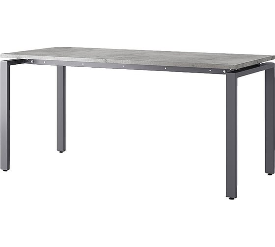 Стол офисный Kobor  P-120/70 graphite/chicago 210135