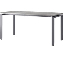 Стол офисный Kobor  P-160/80 graphite/chicago 210144