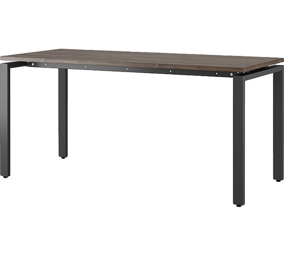 Стол офисный Kobor  P-180/80 black/charlston 210104