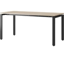 Стол офисный Kobor  P-180/80 black/natural 210083