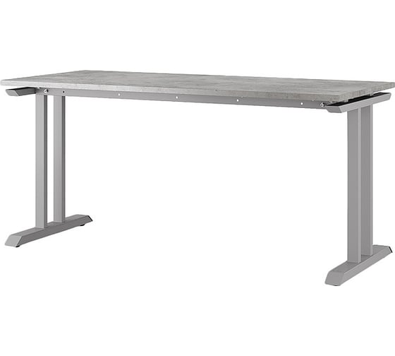 Стол офисный Kobor  T-120/70 aluminum/chicago 212735