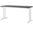 Стол офисный Kobor  T-160/80 white/wood 212869 1