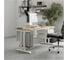 Стол офисный Kobor T-160/80 white/natural 212890 3