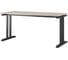 Стол офисный Kobor  T-160/80 black/natural 212578 1