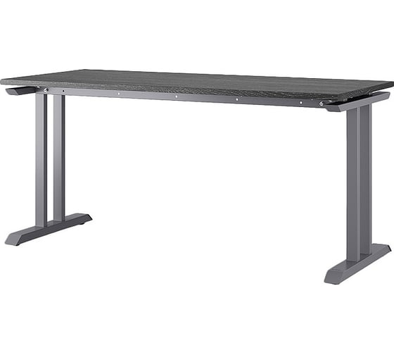Стол офисный Kobor  T-160/80 graphite/wood 212661