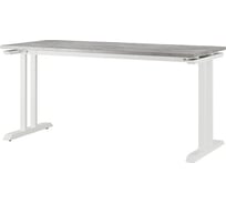 Стол офисный Kobor  T-160/80 white/chicago 212848