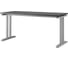 Стол офисный Kobor T-120/80 aluminum/wood 212763 1
