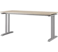Стол офисный Kobor T-140/80 aluminum/natural 212785