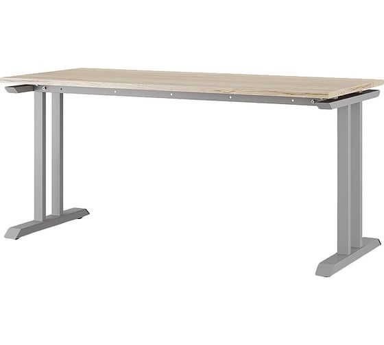 Стол офисный Kobor  T-180/60 aluminum/natural 212773