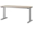 Стол офисный Kobor T-120/60 aluminum/natural 212770 1