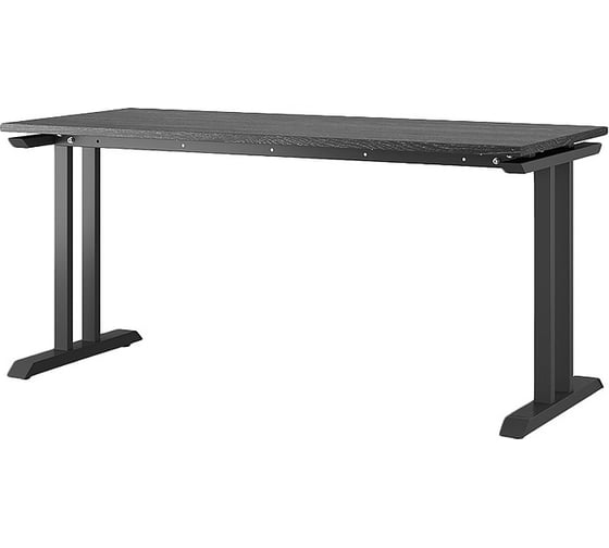 Стол офисный Kobor  T-140/60 black/wood 212542