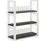 Стеллаж открытый Kobor SО3-100/36 white/wood 221347 1