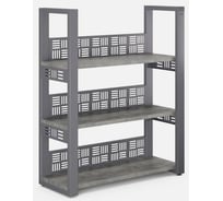 Стеллаж открытый Kobor SО3-80/36 graphite/chicago 221318