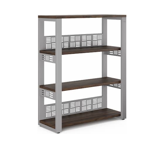 Стеллаж открытый Kobor ST3-80/36 aluminum/charlston 220221