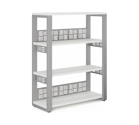 Стеллаж открытый Kobor ST3-80/36 aluminum/premium 220211