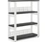 Стеллаж открытый Kobor ST3-60/36 white/wood 221389 1