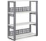 Стеллаж открытый Kobor ST3-80/36 graphite/premium 220196 1