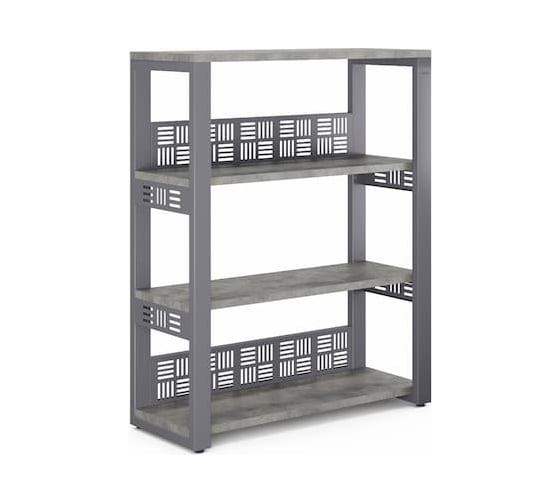 Стеллаж открытый Kobor ST3-80/36 graphite/chicago 221362