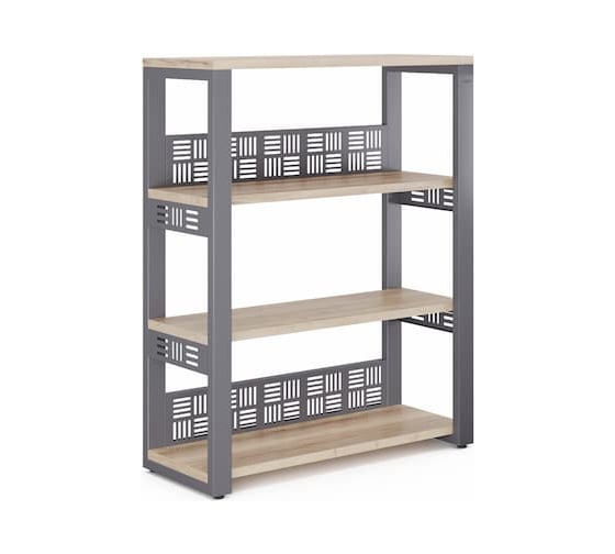 Стеллаж открытый Kobor ST3-60/36 graphite/natural 220200