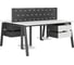 Стол офисный Kobor A/2-120/160 black/premium 216257 2