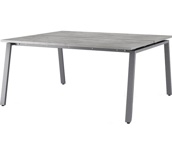 Стол офисный Kobor A/2-140/120 graphite/chicago 216369