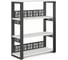 Стеллаж открытый Kobor ST3-80/36 black/premium 220181 1