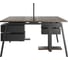 Стол офисный Kobor A/2-160/120 black/charlston 216329 4
