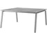 Стол офисный Kobor A/2-160/140 aluminum/chicago 216481 1