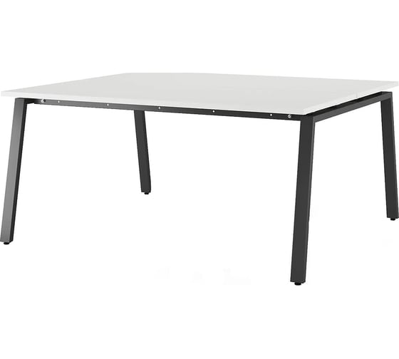 Стол офисный Kobor A/2-160/120 black/premium 216245