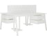 Стол офисный Kobor A/2-160/140 white/premium 216564 2