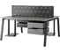 Стол офисный Kobor A/2-160/140 black/chicago 216273 4