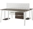 Стол офисный Kobor A/2-160/120 white/charlston 216641 4