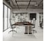 Стол офисный Kobor A/2-160/120 white/charlston 216641 7