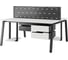 Стол офисный Kobor A/2-160/140 black/premium 216252 4