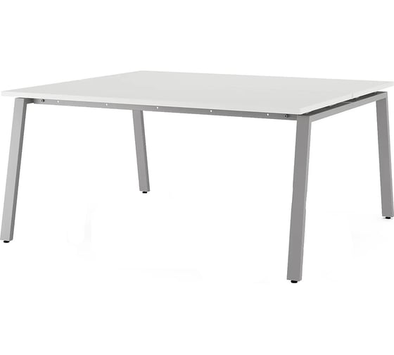 Стол офисный Kobor A/2-160/120 aluminum/premium 216453