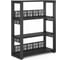 Стеллаж открытый Kobor ST3-60/36 black/wood 221356 1