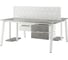 Стол офисный Kobor A/2-160/140 white/chicago 216585 4
