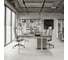Стол офисный Kobor A/2-160/140 white/chicago 216585 7