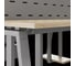 Стол офисный Kobor A/2-160/160 aluminum/natural 216530 5