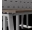 Стол офисный Kobor A/2-160/160 aluminum/charlston 216551 5