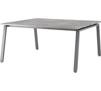 Стол офисный Kobor A/2-180/120 graphite/chicago 216371