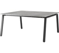 Стол офисный Kobor A/2-160/160 black/chicago 216280