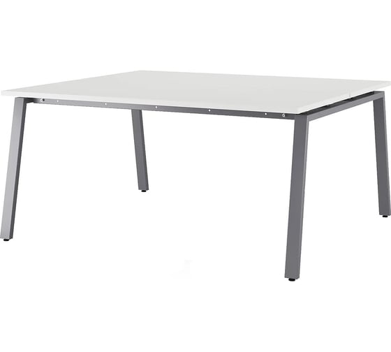 Стол офисный Kobor A/2-180/140 graphite/premium 216357
