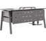 Стол офисный Kobor A-120/80 aluminum/chicago 210662 4
