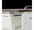 Стол офисный Kobor A-120/70 white/charlston 210822 6